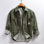 Fleece Cargo Overshirt