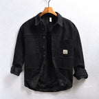 Fleece Cargo Overshirt