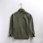Fleece Cargo Overshirt