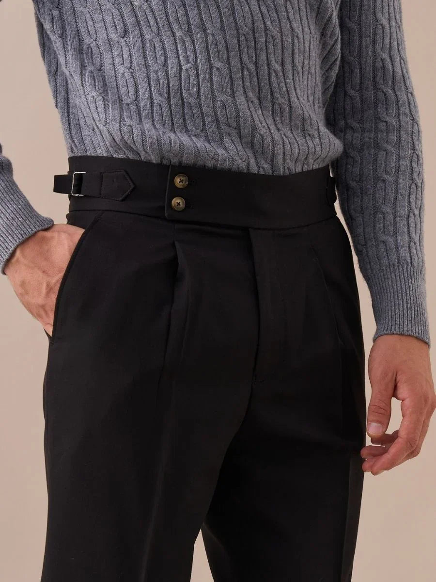 Palena Hoogwaardige Geplooide Broek