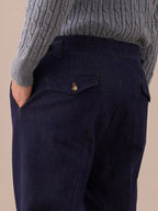 Arezzo hoge taille dubbel geplooide denim broek