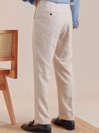 Marini PortoFino High Waisted Pleated Linen Pants