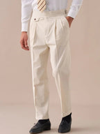 Marini Valdora High Waisted Double Pleated Gurkha Pants