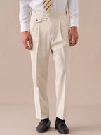 Marini Valdora High Waisted Double Pleated Gurkha Pants