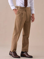 Marini Valdora High Waisted Double Pleated Gurkha Pants