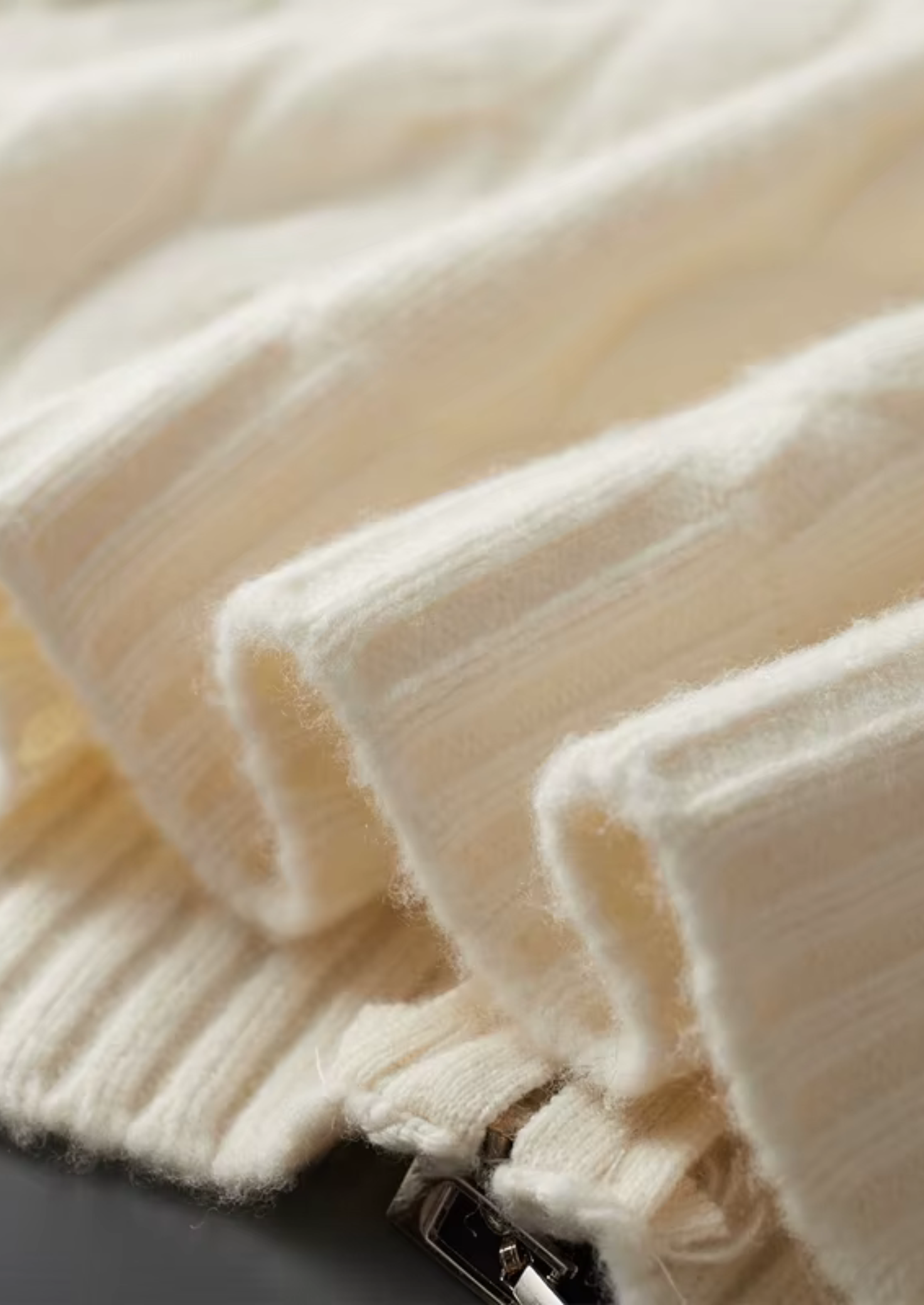 Pure Extra-Fijne Merinowol Dubbelrits Kabelvest