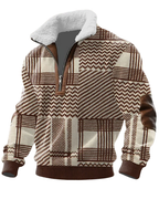 Ragnar Zip Trui met Hoge Bontkraag