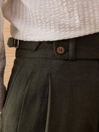 Marini Capri High Waisted Linen Pants