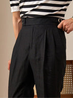 Marini Capri High Waisted Linen Pants