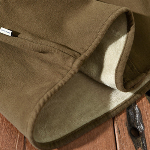 Fleece Cargo Overshirt