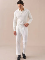 Palena Hoogwaardige Geplooide Broek