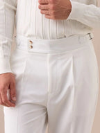 Palena Hoogwaardige Geplooide Broek