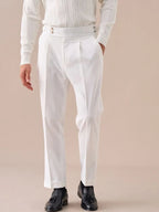 Palena Hoogwaardige Geplooide Broek