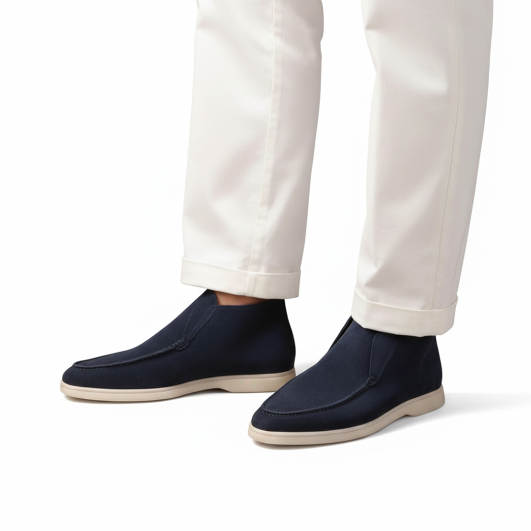 Hoge Suède Loafers