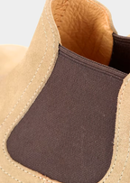 Zandkleurige Chelsea Suède Winterlaars