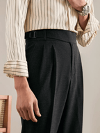 Marini Ragusa High Waisted Double Pleated Gurkha Pants