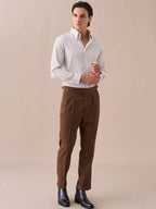 Moliterno Hoogwaardige Dubbel Geplooide Broek