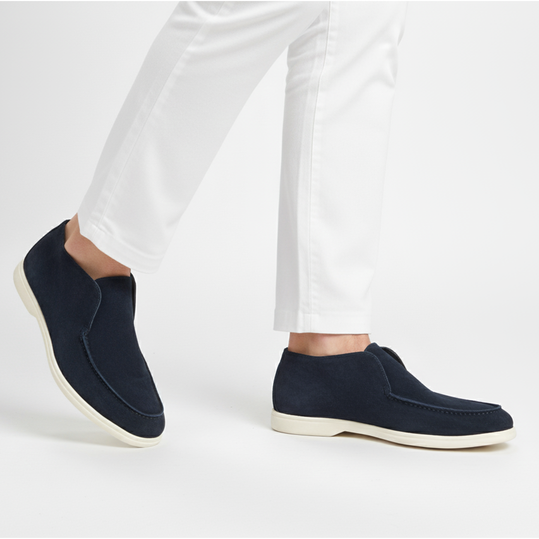 Hoge Suède Loafers