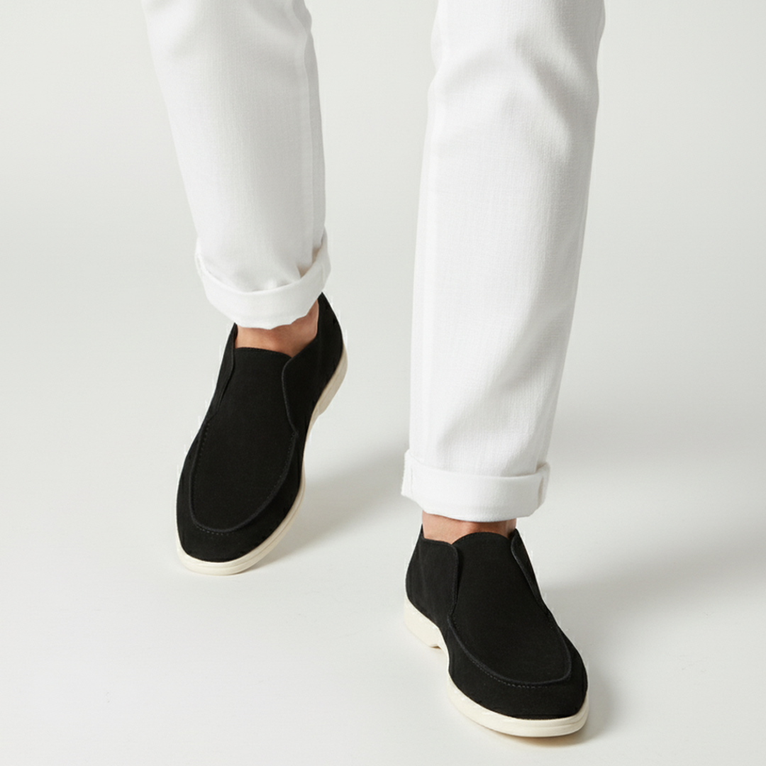 Hoge Suède Loafers