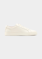Ivory Essential Leren Sneaker