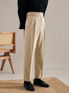 Marini Ragusa High Waisted Double Pleated Gurkha Pants