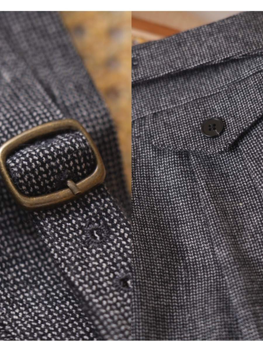 Bergamo Hoogwaardige Wol Gurkha Broek