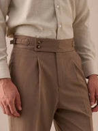 Palena Hoogwaardige Geplooide Broek