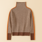 Malou Trui met Hoge Kraag