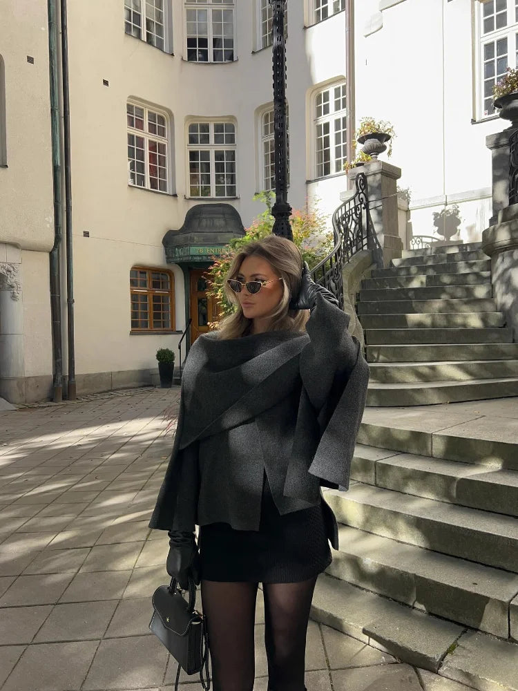 Ayla Overjas Sjaal Jas