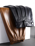 Lichtgewicht Fleece Harem Leren Broek