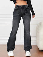 Marie Hoog Taille Bootcut Jeans