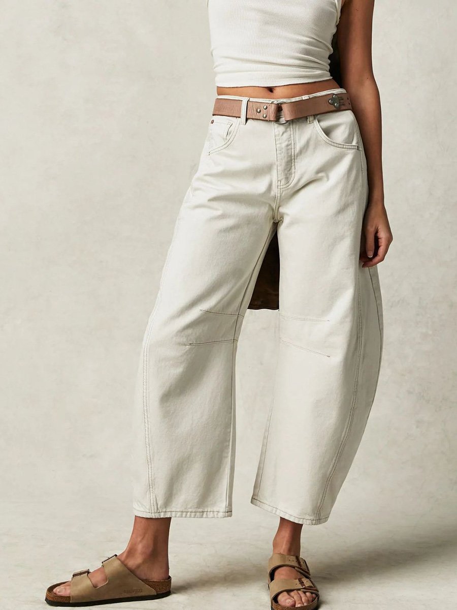 Casual Losse Tube Jean