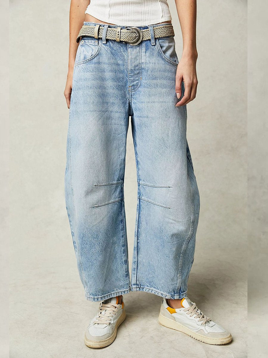 Casual Losse Tube Jean