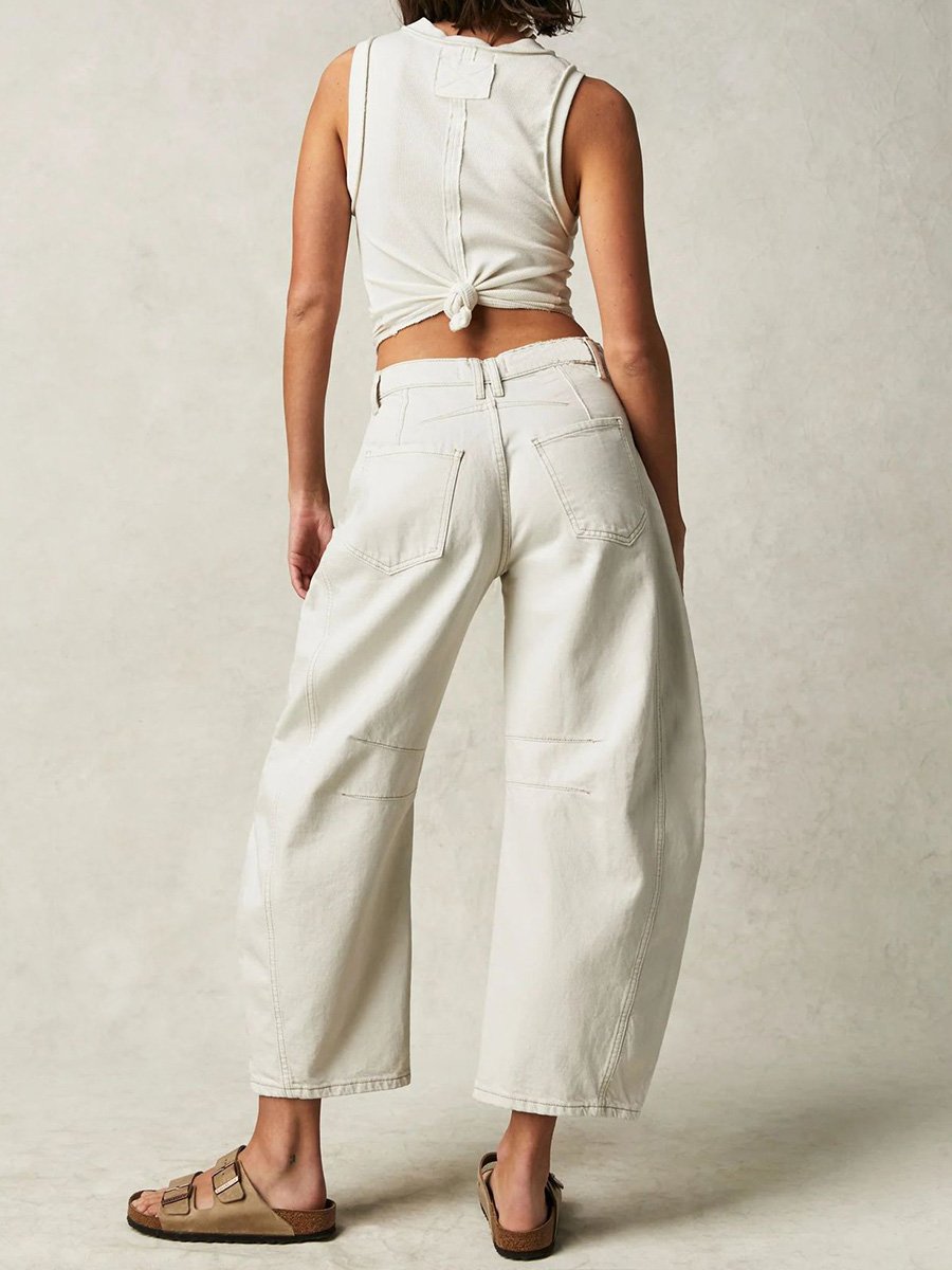 Casual Losse Tube Jean